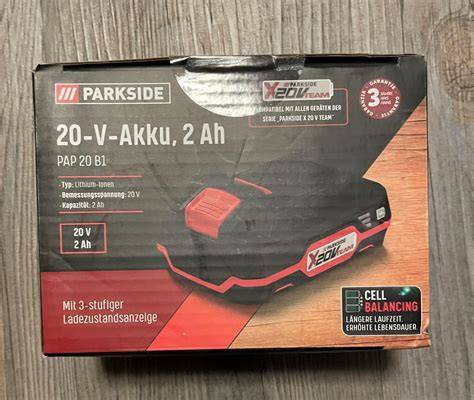 Akumulátor Parkside X 20 V Team 20V