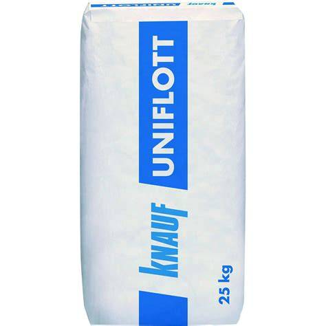 Vizualizácia sadrového tmelu Knauf Uniflott