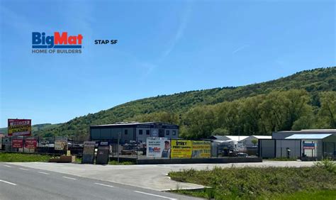 Exteriér stavebnín BigMat Prievidza