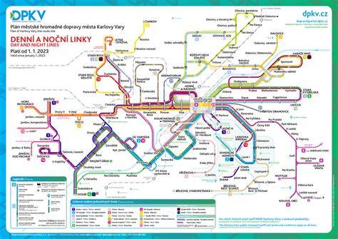 Mapa znázorňujúca oblasť dopravy