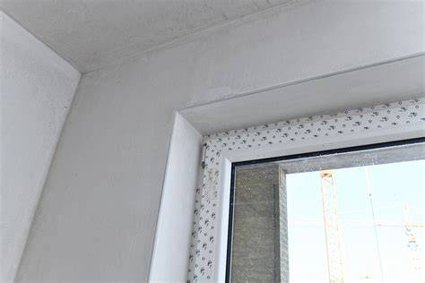 Aplikácia omietky na okenné ostenie s APU lištou