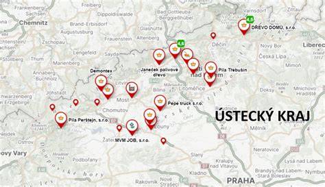 Mapa zdrojov palivového dreva
