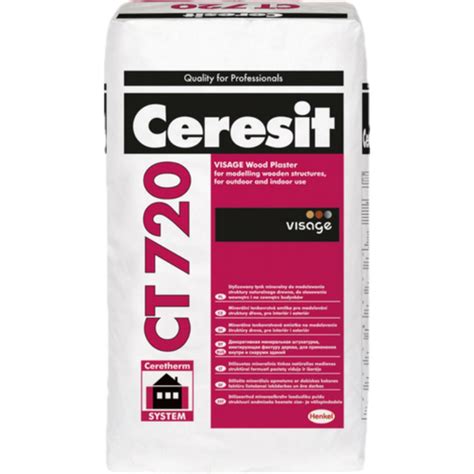 Produktové skupiny Ceresit Visage: Kameň, Drevo, Kov