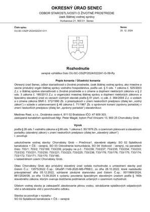 Legislatívny rámec pre stavebné a vodné stavby
