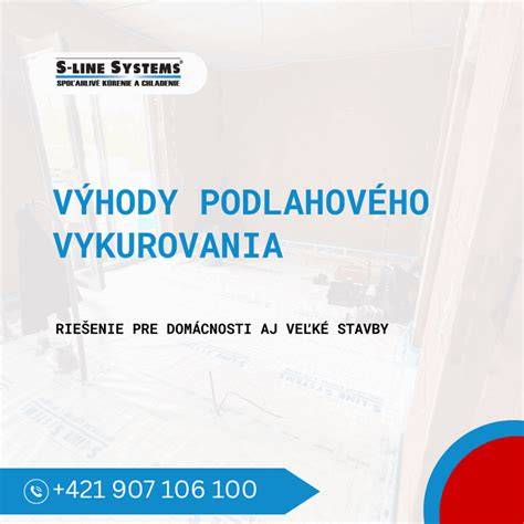 Infografika: Výhody podlahového vykurovania