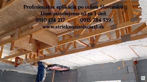 Proces aplikácie striekanej izolácie