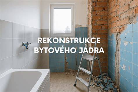 Konštrukcia bytového jadra zo sadrokartónu