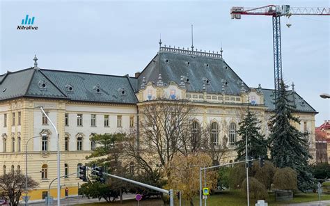 Pamiatková budova v Nitre po rekonštrukcii strechy