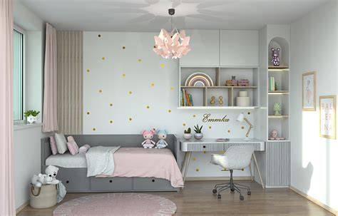 Inšpirácia minimalistickej detskej izby