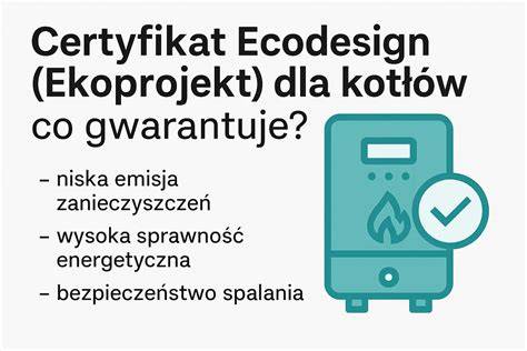 Certifikát Ecodesign umiestnený na kotle