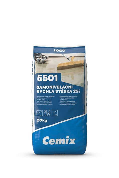 Balenie samonivelačnej rýchlej stierky Cemix 5501