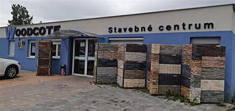 Exteriér predajne WOODCOTE Stavebniny Poprad