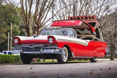 Mechanizmus skladacej strechy Ford Fairlane 500 Skyliner