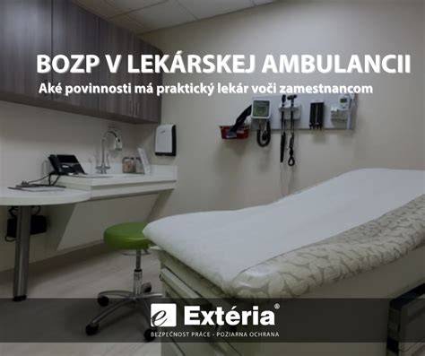 Príjemný zdravotný personál v ambulancii