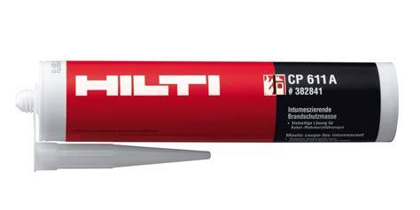 Aplikácia protipožiarneho tmelu Hilti CP 611A