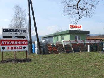 Exteriér predajne Bralux Stavebniny Rožňava