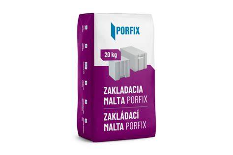 Proces omietania PORFIX muriva
