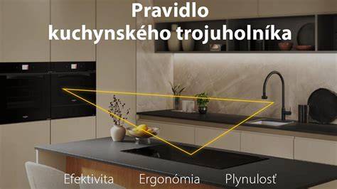 Ergonomický trojuholník v kuchyni