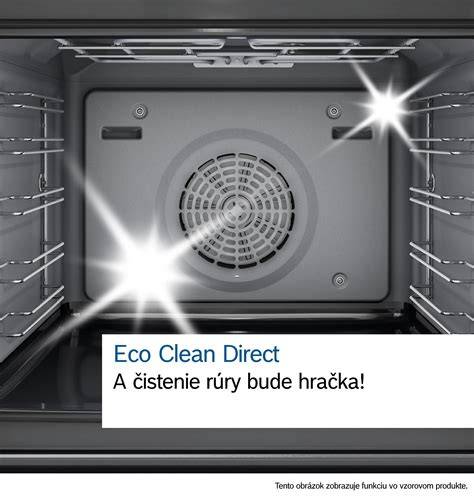 Čistenie rúry s funkciou ECO CLEAN