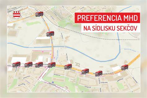 Vizualizácia prepojenia svetelných križovatiek pre preferenciu MHD