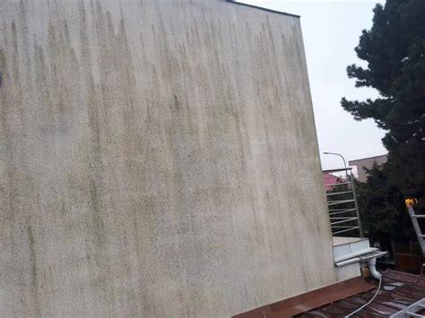 Údržba fasády SIDING vysokotlakovým čističom
