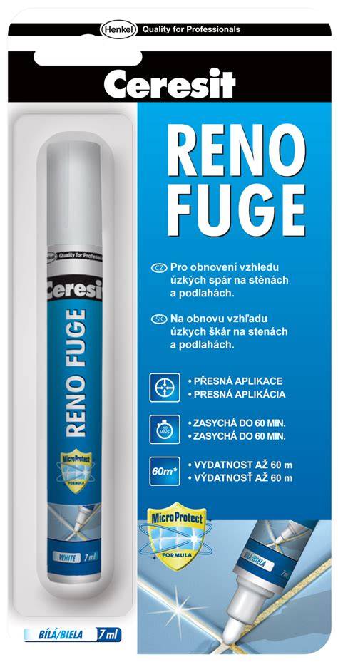 Staré a vyblednuté škáry pred a po použití Ceresit RENO FUGE
