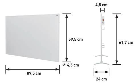 Infračervený panel v interiéri