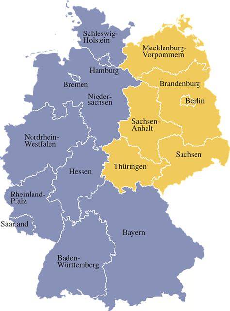 Mapa Nemecka s vyznačeným mestom Konz