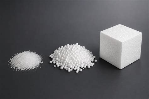 Molekulárna štruktúra expandovaného polystyrénu