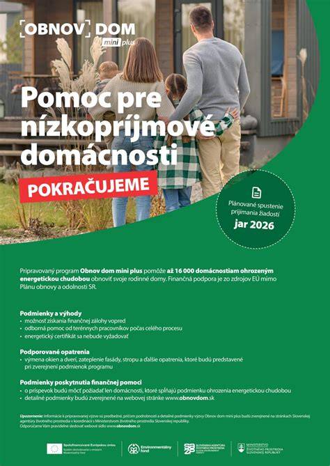 Podpora pre nízkopríjmové domácnosti