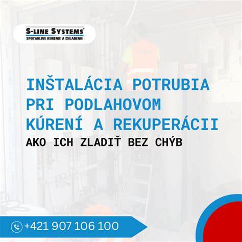 Inštalácia flexibilného nerezového vlnovcového potrubia