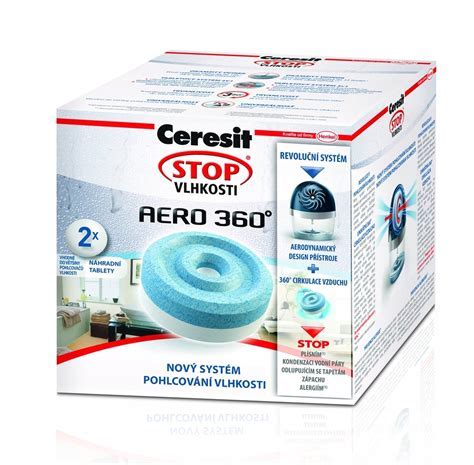 Detail absorpčnej tablety Ceresit AERO 360° s členitým povrchom