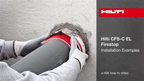 Protipožiarna manžeta Hilti pre potrubia
