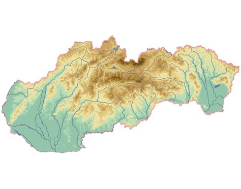Mapa Slovenska s označenými oblasťami energetickej chudoby