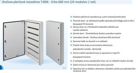 Rozvodnica SEZ Krompachy T-box 96M s krytím IP65