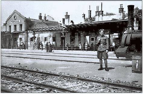 Historická fotografia železničnej stanice Komárno