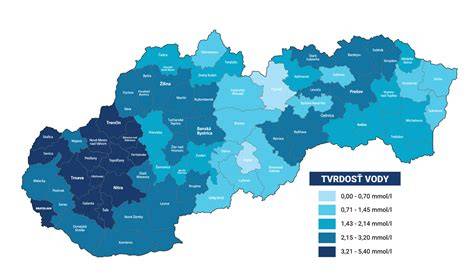 Mapa distribučných oblastí elektriny na Slovensku