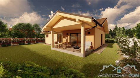 Bungalov so sedlovou strechou