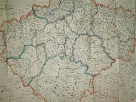 Historická mapa oblasti Červeného Kameňa a Píly v 17. storočí