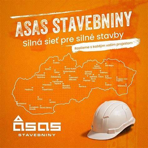 mapa stavebnin ASAS