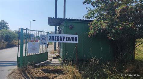 Zberný dvor na nebezpečný odpad