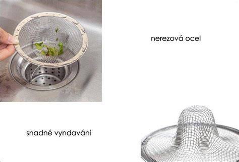 Sitko do drezu proti upchatiu odpadu