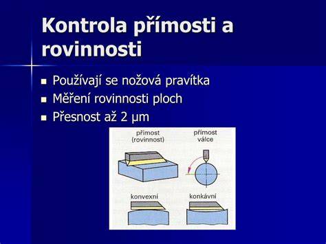 kontrola rovinnosti podlahy vodováhou
