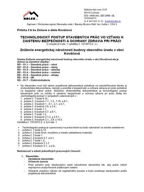 infografika rozdelenia stavebných prác podľa náročnosti a povolení