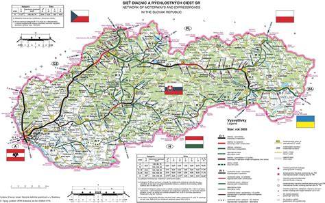 Mapa plynofikácie Slovenska