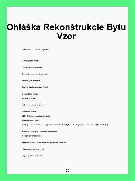 harmonogram rekonštrukcie bytu