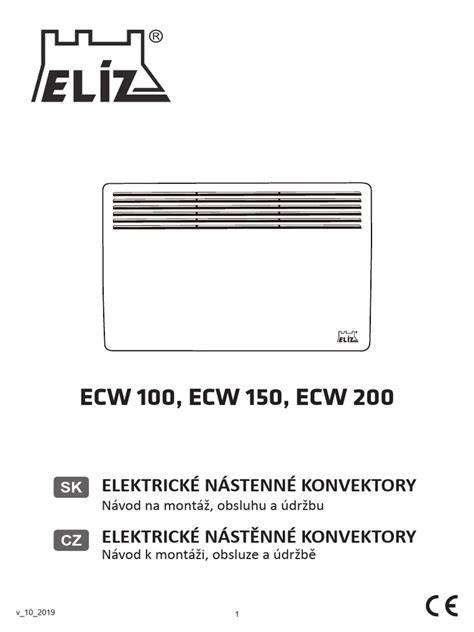 Ilustrácia elektrického konvektora