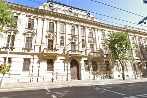 Karáčoniho palác v Bratislave počas rekonštrukcie
