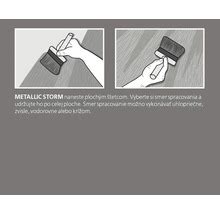 Ilustrácia aplikácie penetračného náteru na stenu