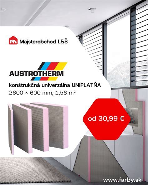 Balkónový systém Austrotherm UNIPLATŇA